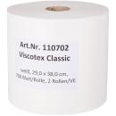 ELOtex Wisch- und Poliervlies Viscotex 29x38 cm 700 Blatt  weiß 110702